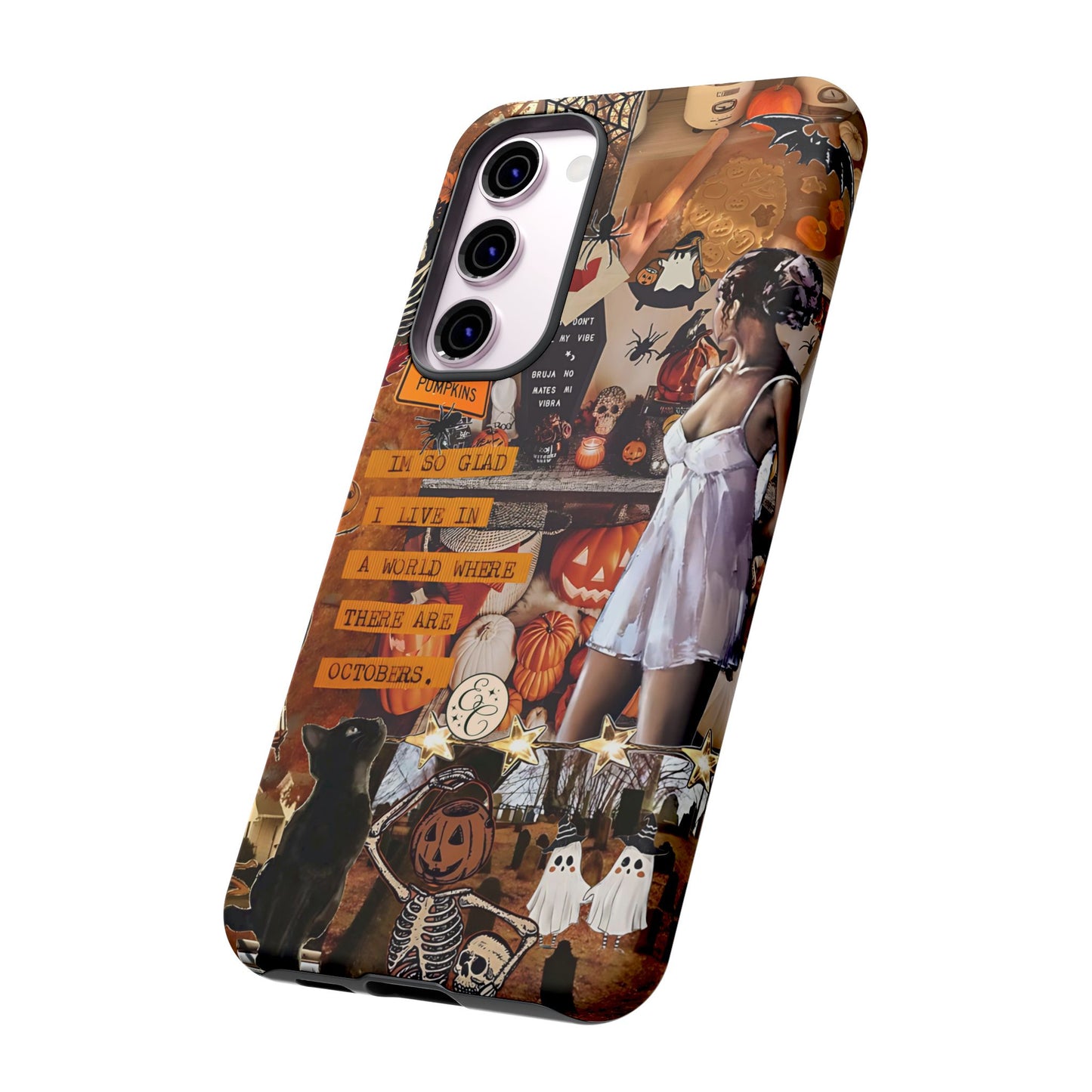 Halloween Aesthetic Collage Tough Phone Case