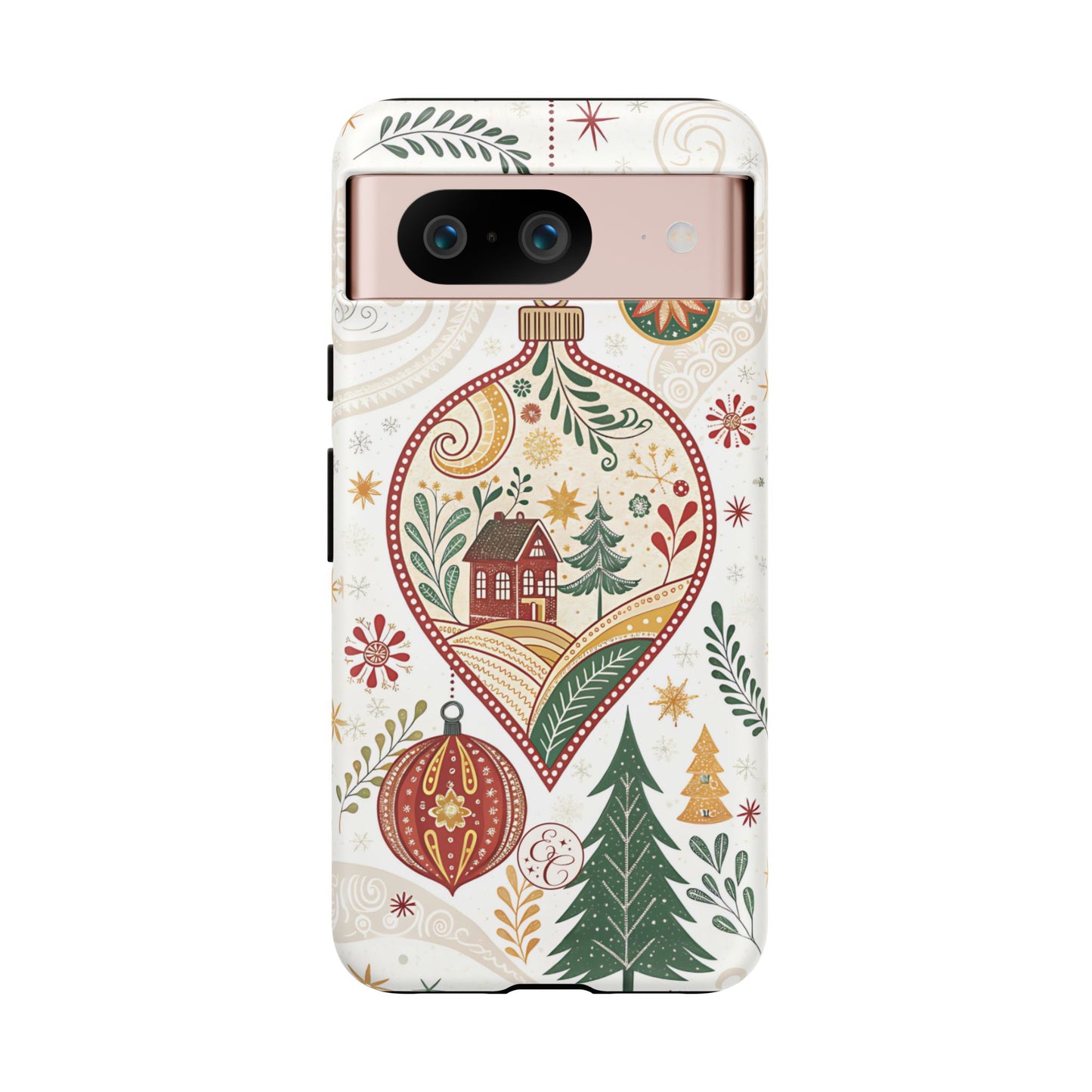 Cozy Christmas Ornament Tough Phone Case