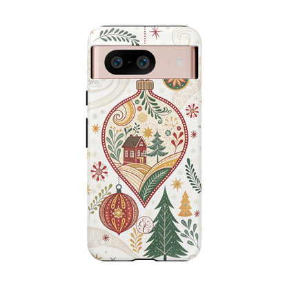 Cozy Christmas Ornament Tough Phone Case