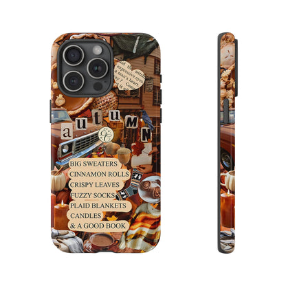 Autumn Aesthetic Collage Tough Phone Case