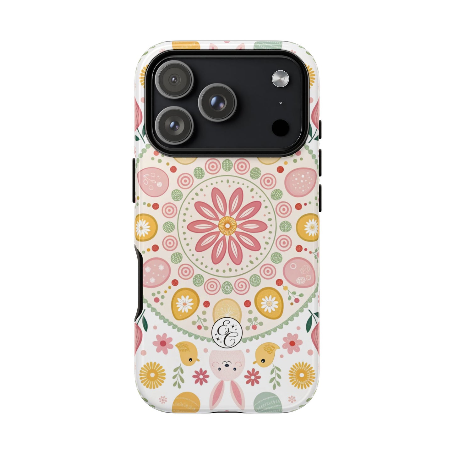 Colorful Easter Mandala Tough Phone Case
