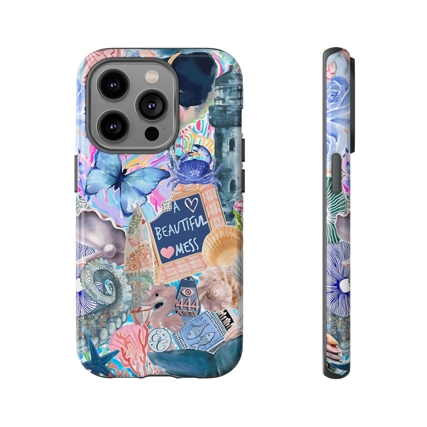 Beautiful Mess Collage Tough Phone Case