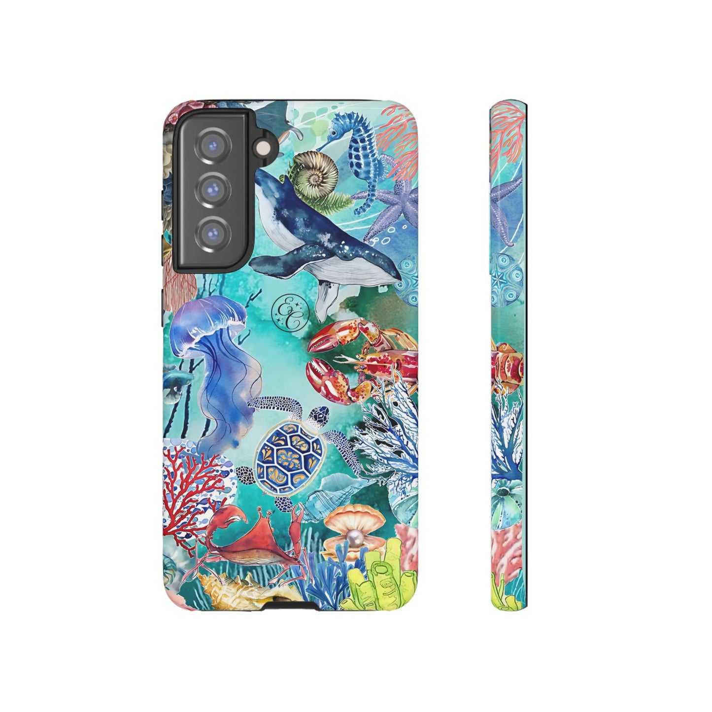 Ocean Wonders Collage Tough Phone Case