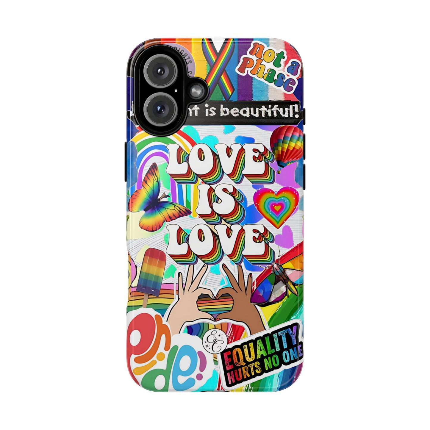Colorful LGBTQIA Pride Tough Phone Case