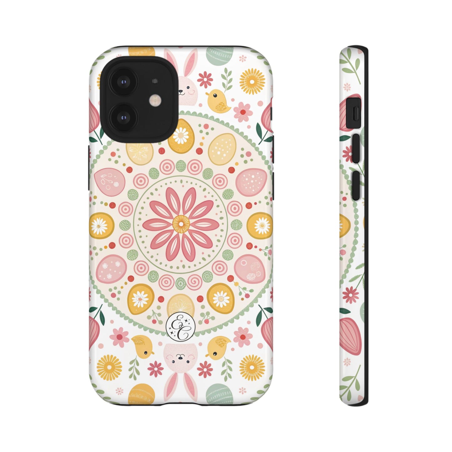 Colorful Easter Mandala Tough Phone Case