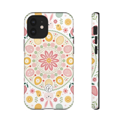Colorful Easter Mandala Tough Phone Case