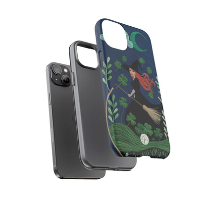 Irish Witch’s Moonlit Stroll Tough Phone Case