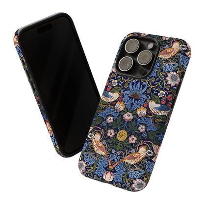 William Morris Strawberry Thief Tough Phone Case