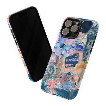 Beautiful Mess Collage Tough Phone Case