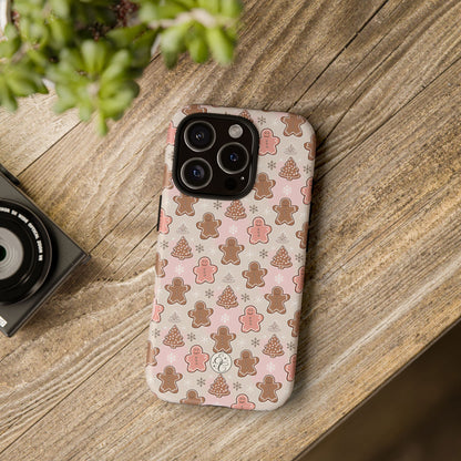 Gingerbread Men & Xmas Tree Pattern Phone Case