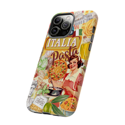 Italian Cuisine Collage Tough Phone Case