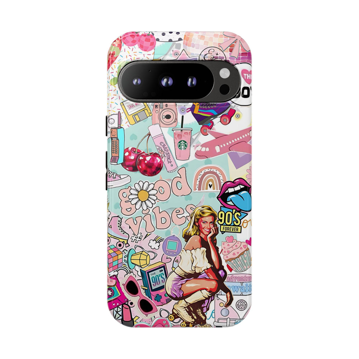 90s Nostalgia Collage Tough Phone Case