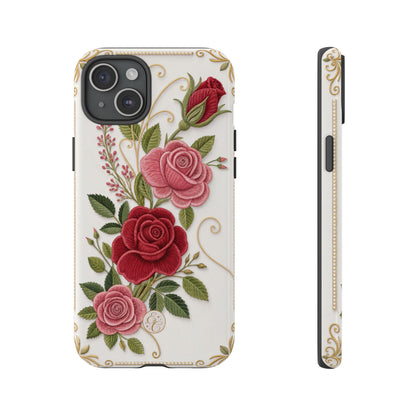 Elegant Rose Garden Tough Phone Case