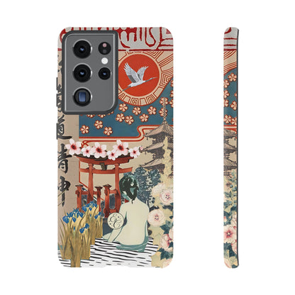 Japanese Style Art Tough Phone Case