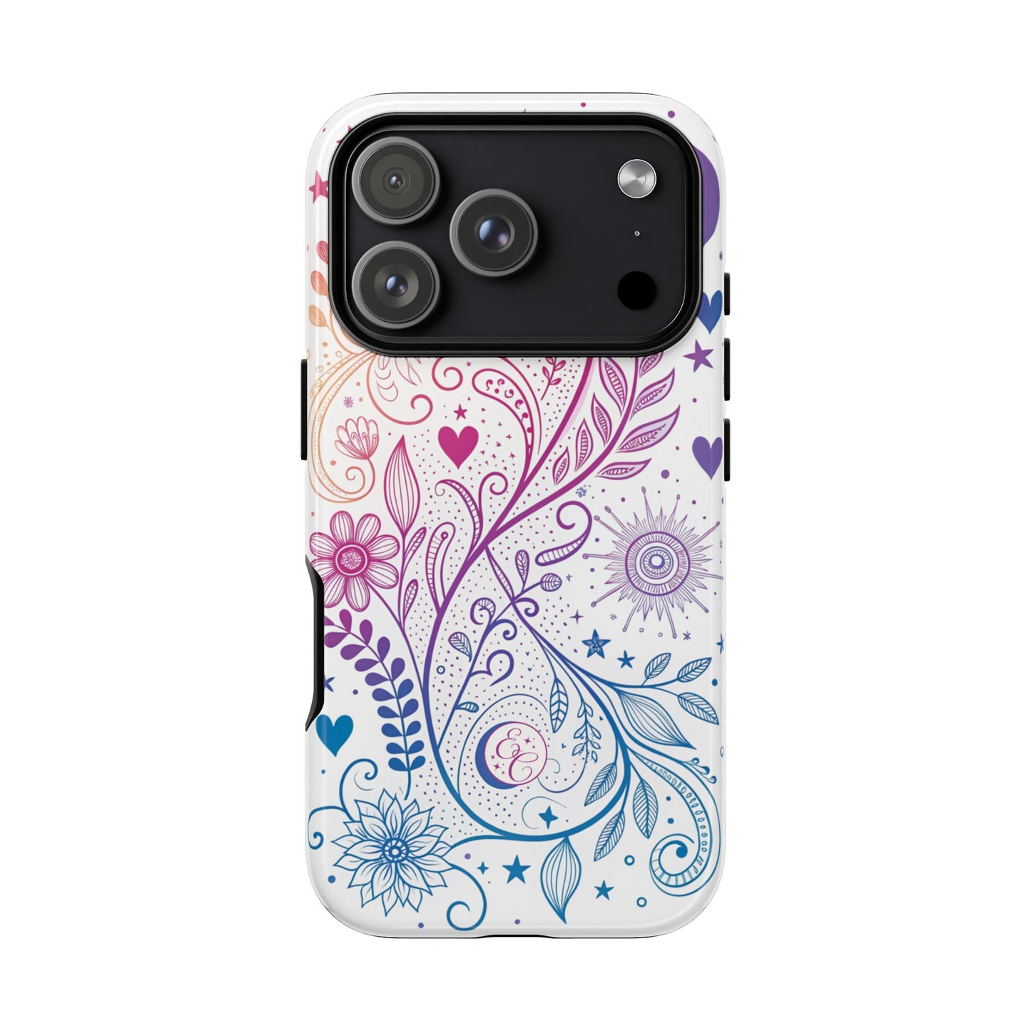 Subtel Bisexual Boho Doodle Tough Phone Case