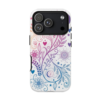 Subtel Bisexual Boho Doodle Tough Phone Case