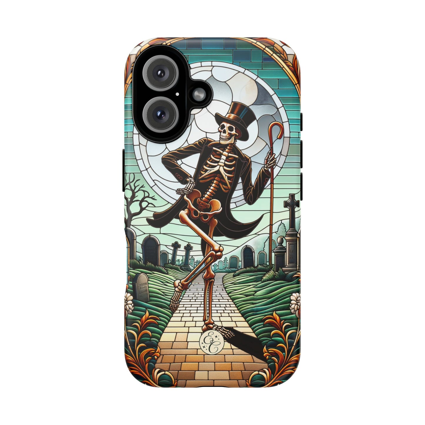 Dancing Skeleton Tough Phone Case