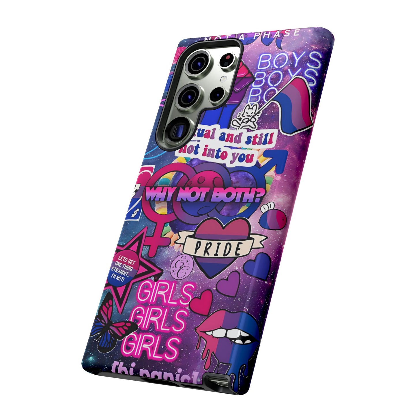 Bisexual Pop Art Tough Phone Case