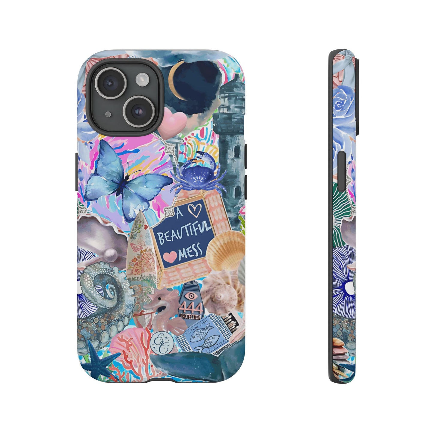 Beautiful Mess Collage Tough Phone Case