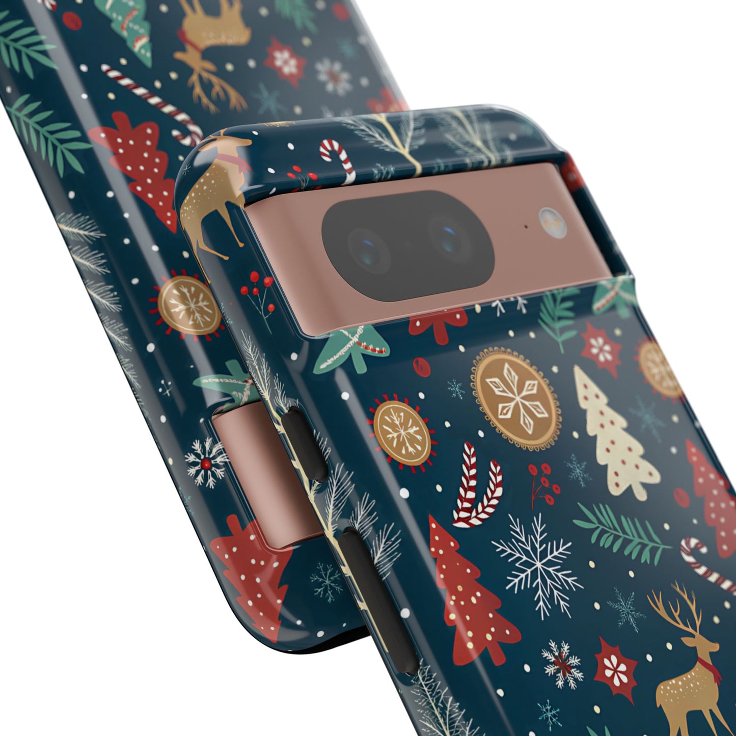 Christmas Holiday Pattern Tough Phone Case