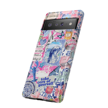 Coquette Summer Time Collage Tough Phone Case