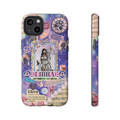 Libra Zodiac Star Sign Tough Phone Case