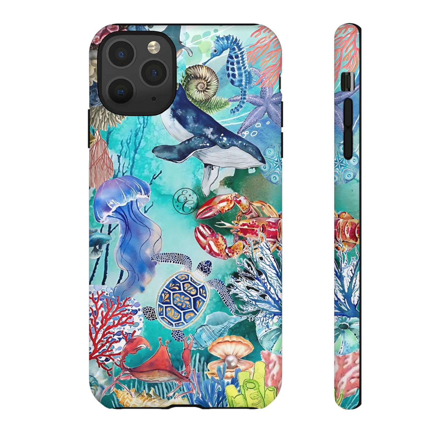 Ocean Wonders Collage Tough Phone Case