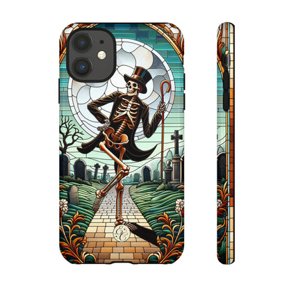 Dancing Skeleton Tough Phone Case