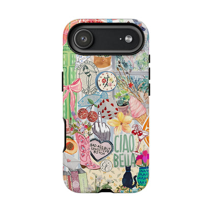 Coquette Art Collage Tough Phone Case
