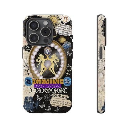 Gemini Zodiac Sign Tough Phone Case