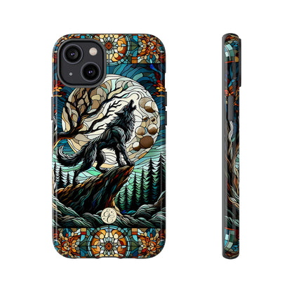 Howling Wolf Tough Phone Case