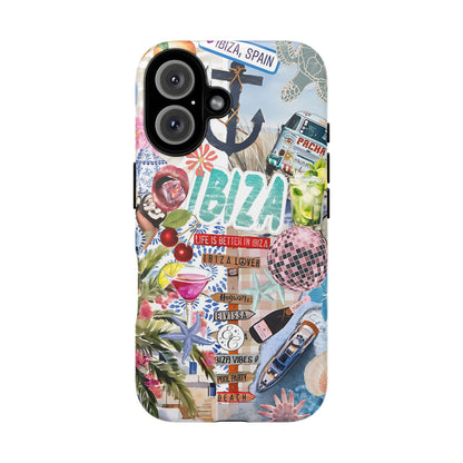 Ibiza Summer Vibes Collage Tough Phone Case