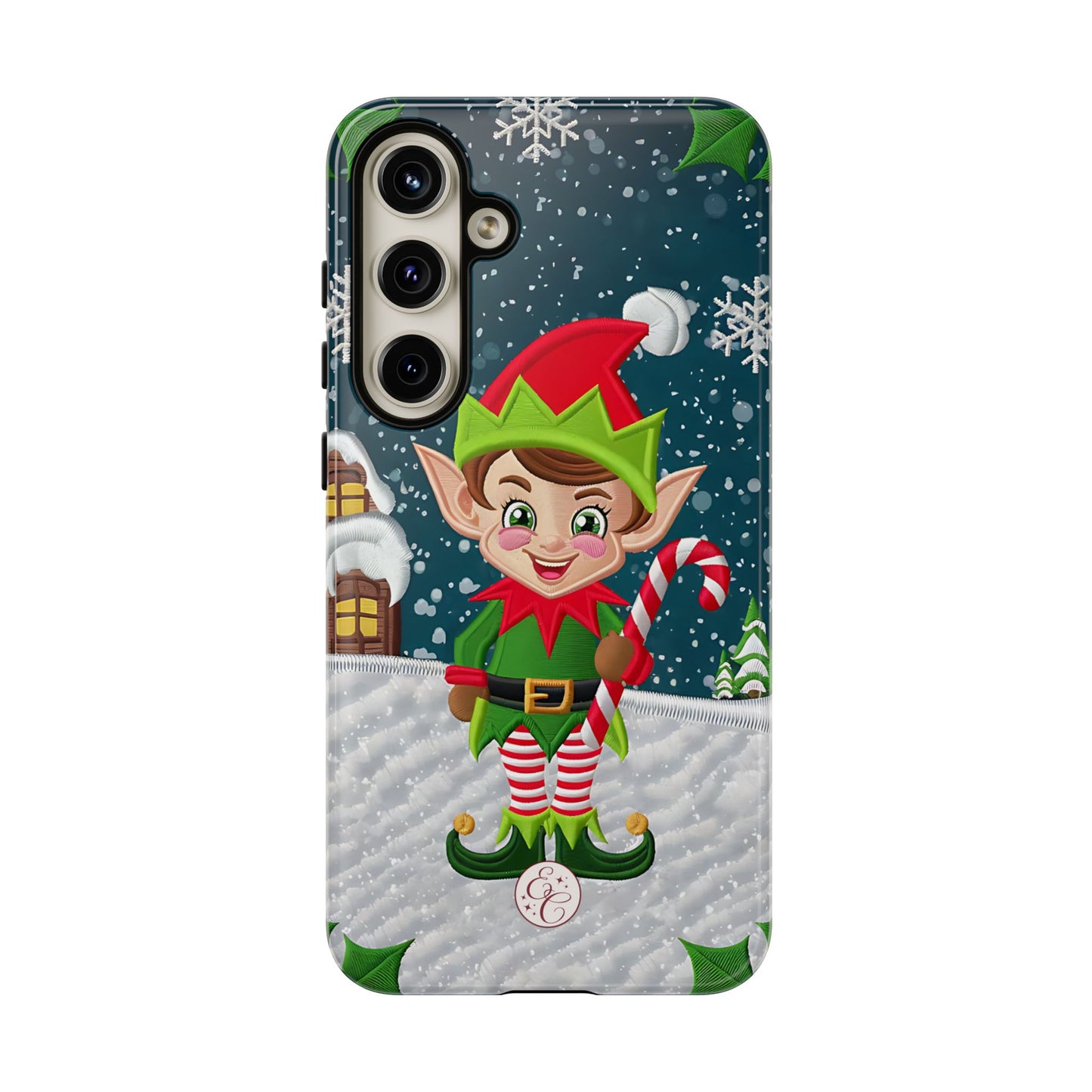 Christmas Naughty Elf Tough Phone Case