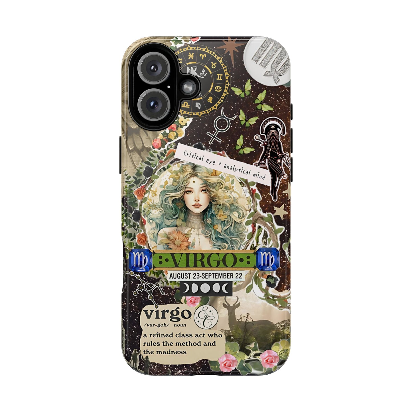 Virgo Zodiac Star Sign Tough Phone Case