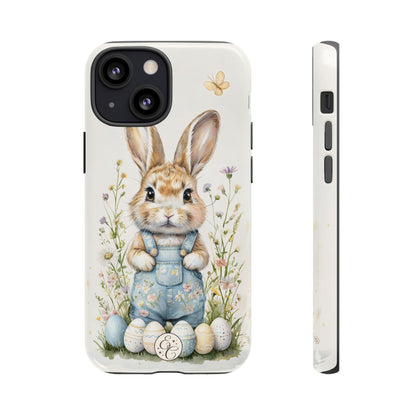 Bunny with Easter Eggs Tough Phone Case