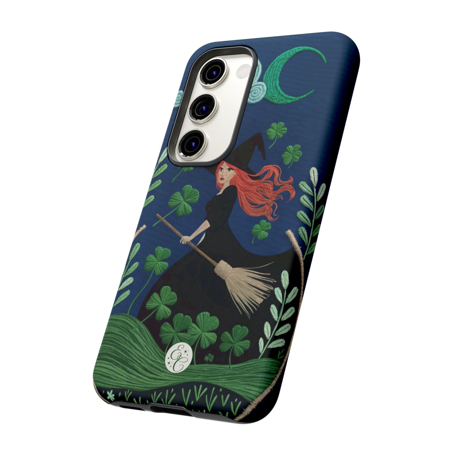 Irish Witch’s Moonlit Stroll Tough Phone Case