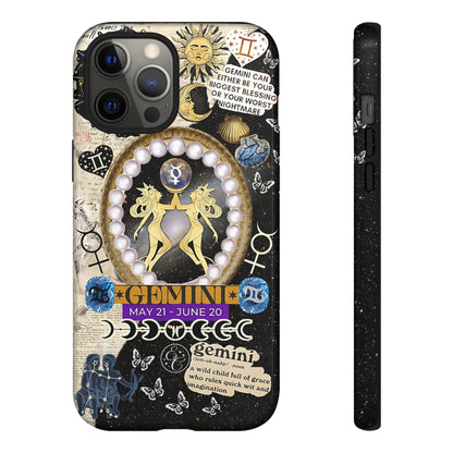 Gemini Zodiac Sign Tough Phone Case