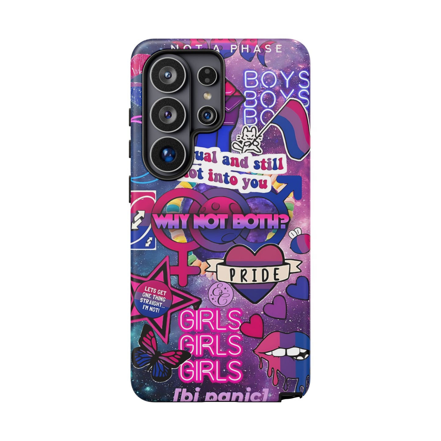 Bisexual Pop Art Tough Phone Case