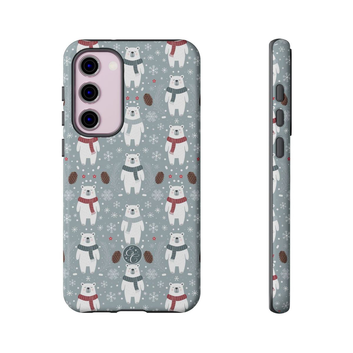 Cute Polar Bear Christmas Phone Case