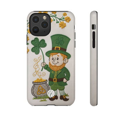 Cute Leprechaun Tough Phone Case