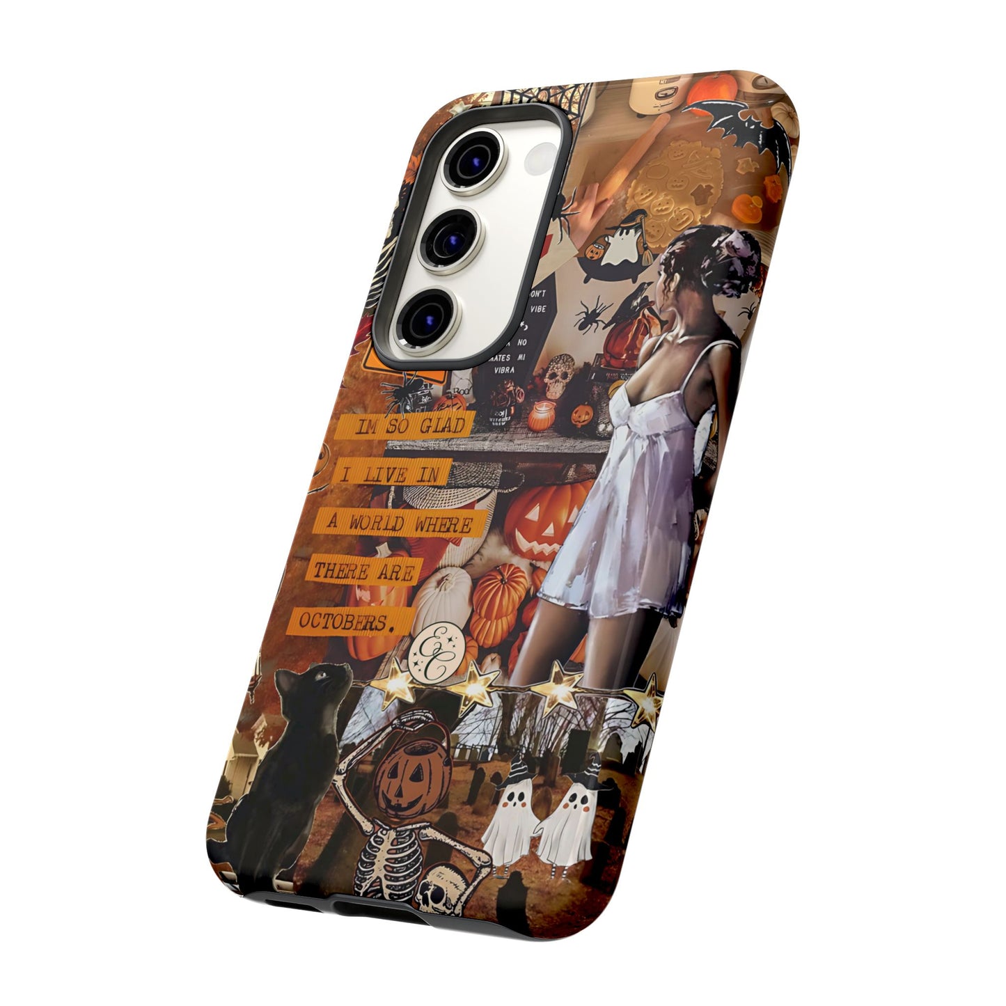 Halloween Aesthetic Collage Tough Phone Case