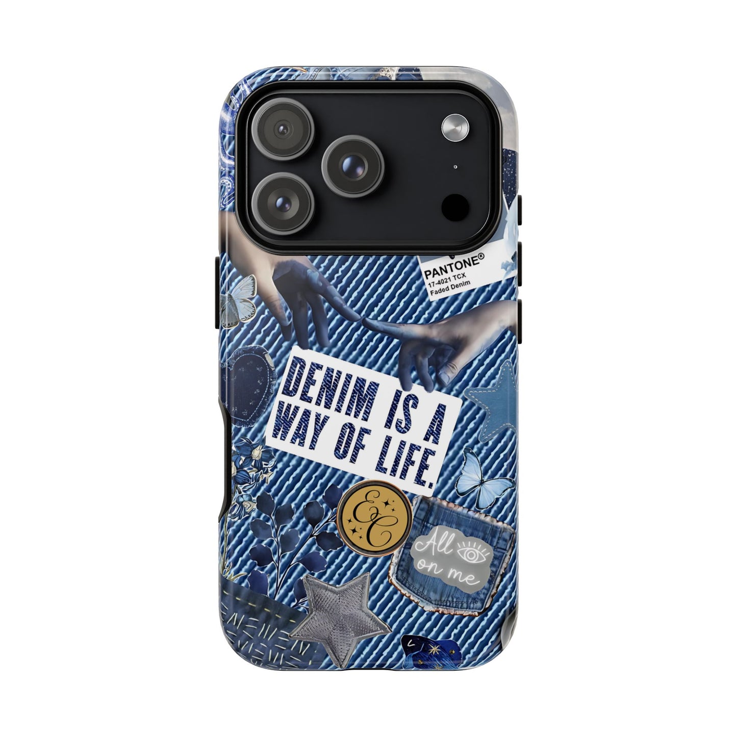 Denim Texture Tough Phone Case