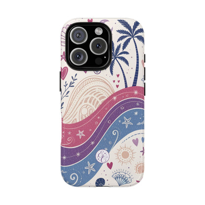 Bisexual Pride Boho Beach Tough Phone Case