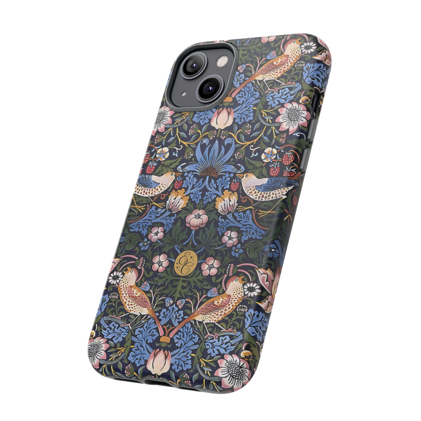 William Morris Strawberry Thief Tough Phone Case