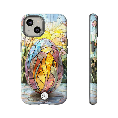 Easter Egg Stained Glass Tough Phone Case
