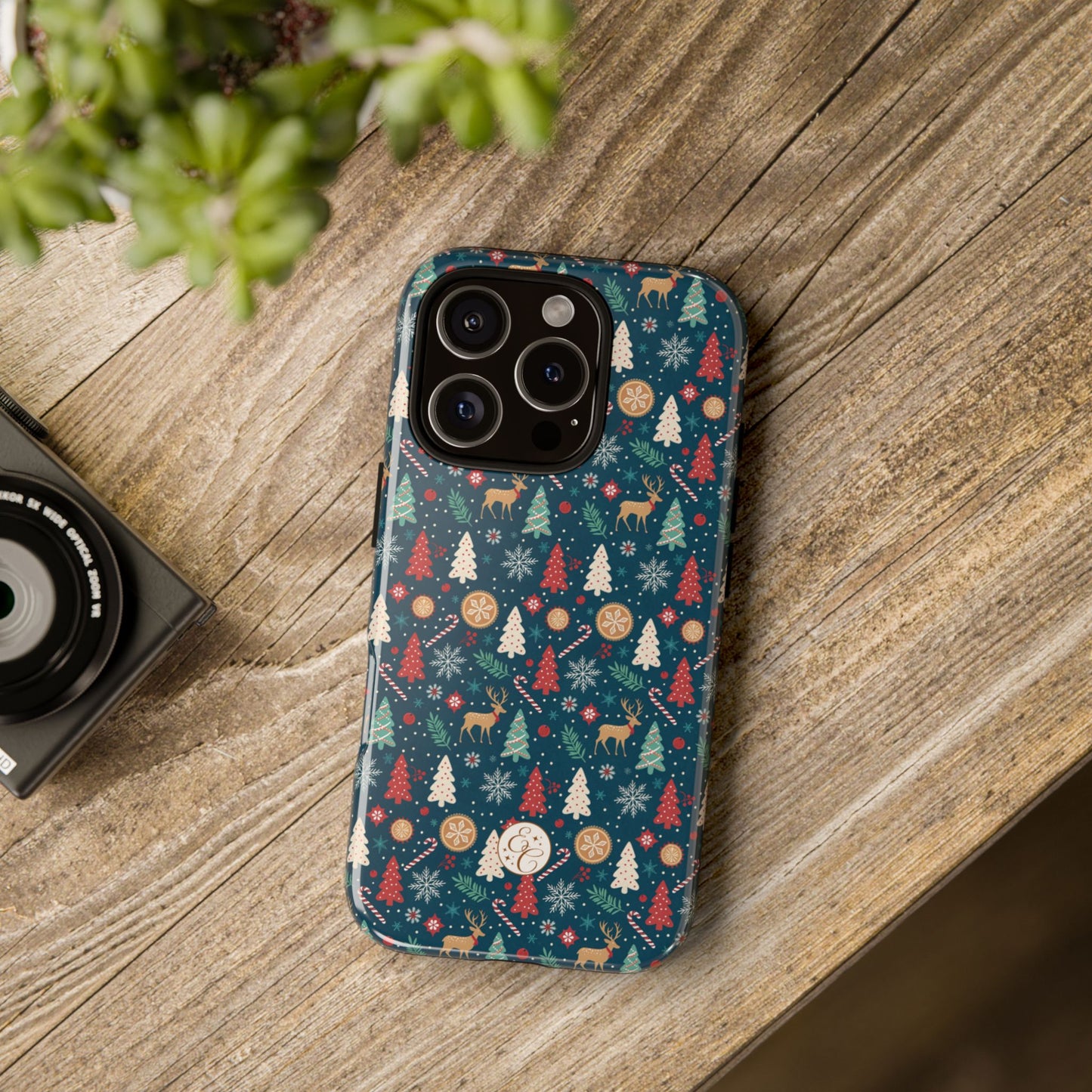 Christmas Pattern Tough Phone Case