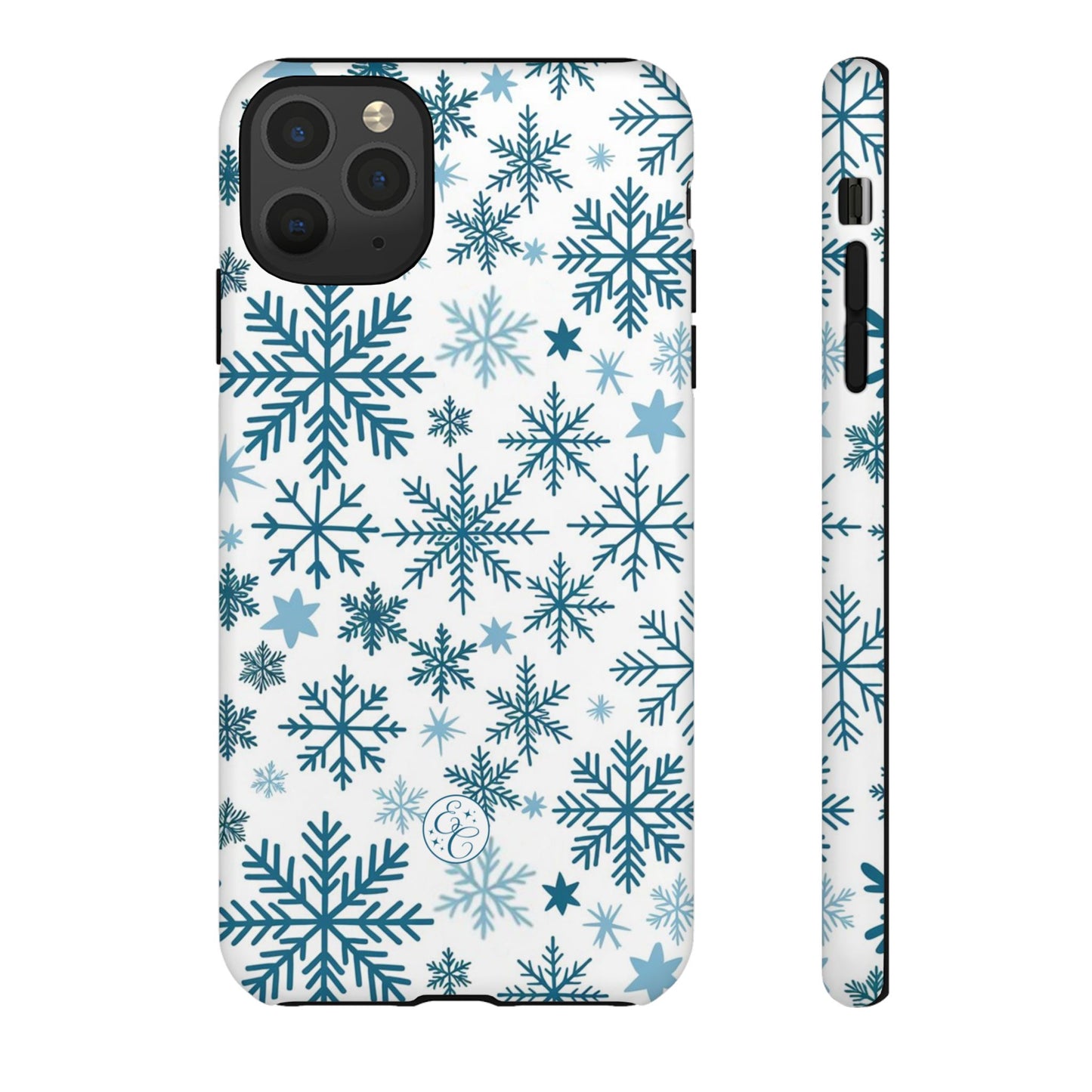 Winter Snowflakes Pattern Tough Phone Case