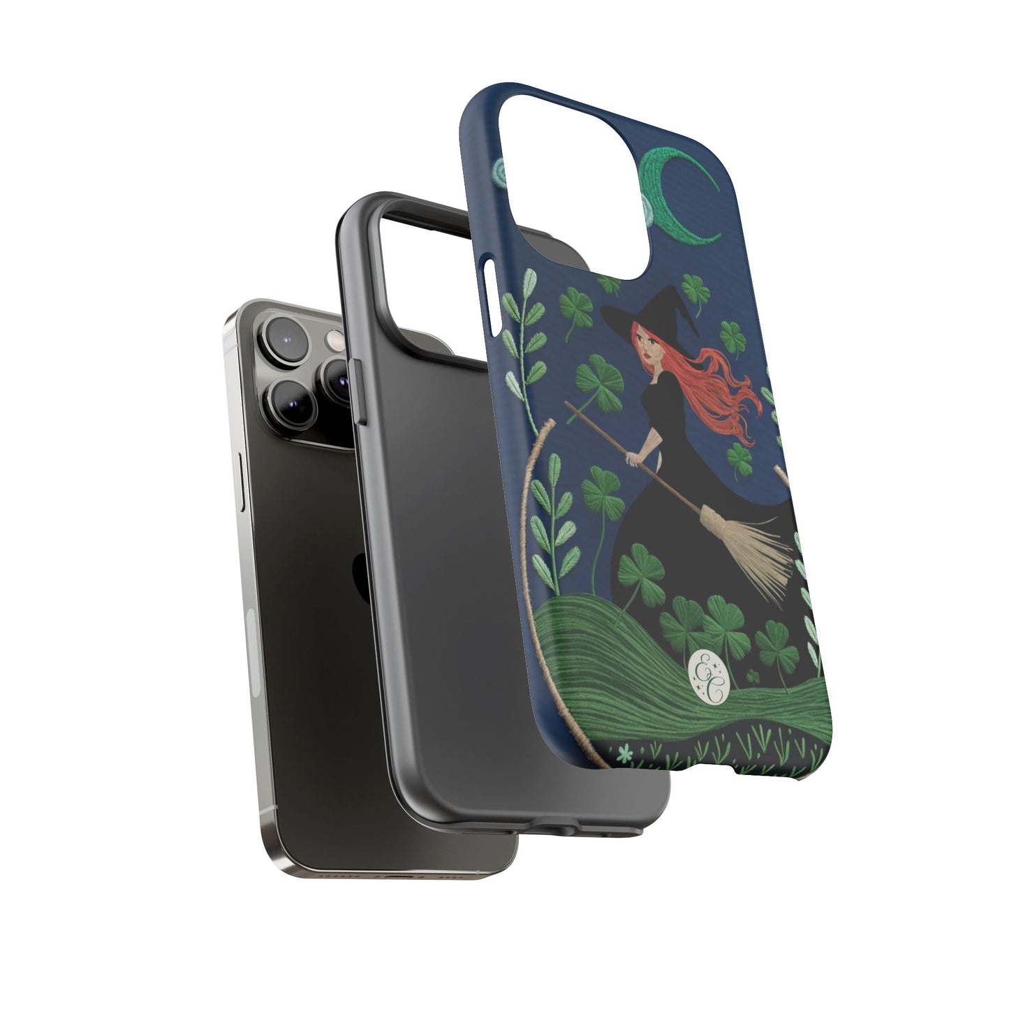 Irish Witch’s Moonlit Stroll Tough Phone Case