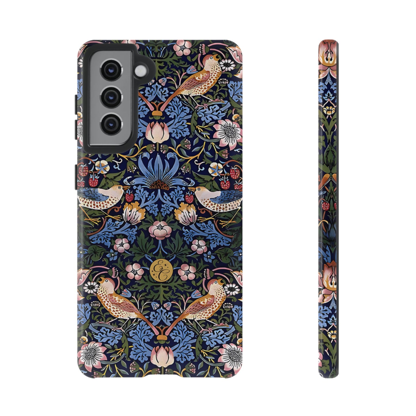 William Morris Strawberry Thief Tough Phone Case