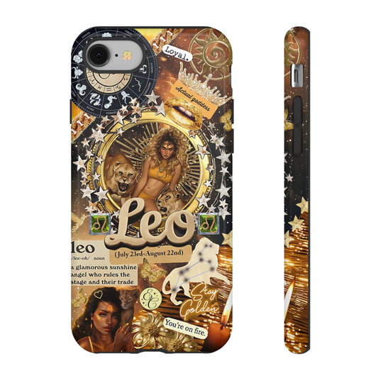 Leo Zodiac Sign Tough Phone Case